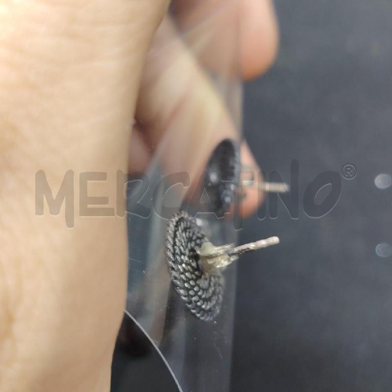 ORECCHINI FUSION IL FIORINO GIRELLA PIETRE VIOLA SCHEGGIATA | Mercatino dell'Usato Roma eur 4