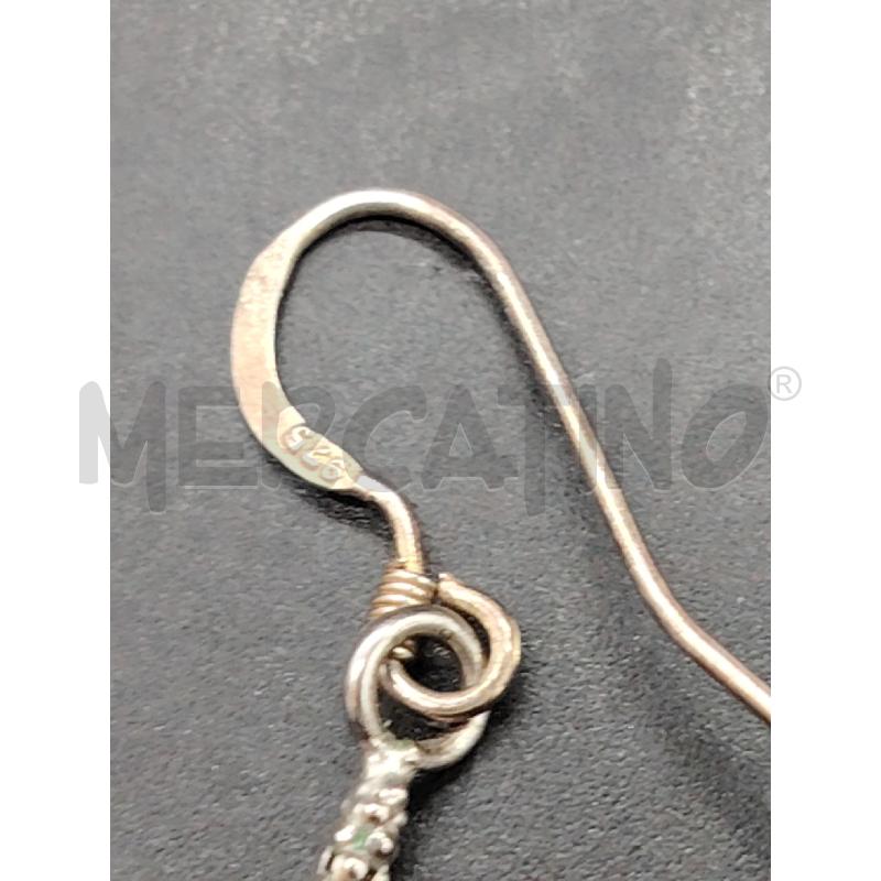 ORECCHINI FUSION PENDENTE PALLINA AMETISTA | Mercatino dell'Usato Roma eur 3