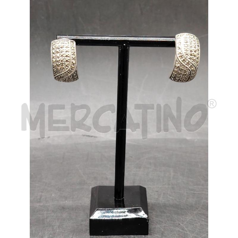ORECCHINI FUSION PISTRA MARCASS | Mercatino dell'Usato Roma eur 1