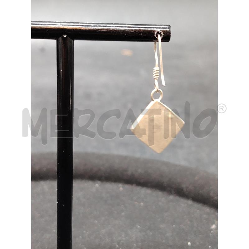 ORECCHINI FUSION QUAD/OVALI LAPIS | Mercatino dell'Usato Roma eur 3