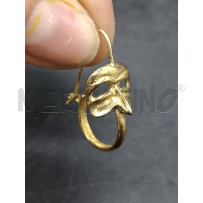 ORECCHINI MASCHERA DOR | Mercatino dell'Usato Roma eur 3