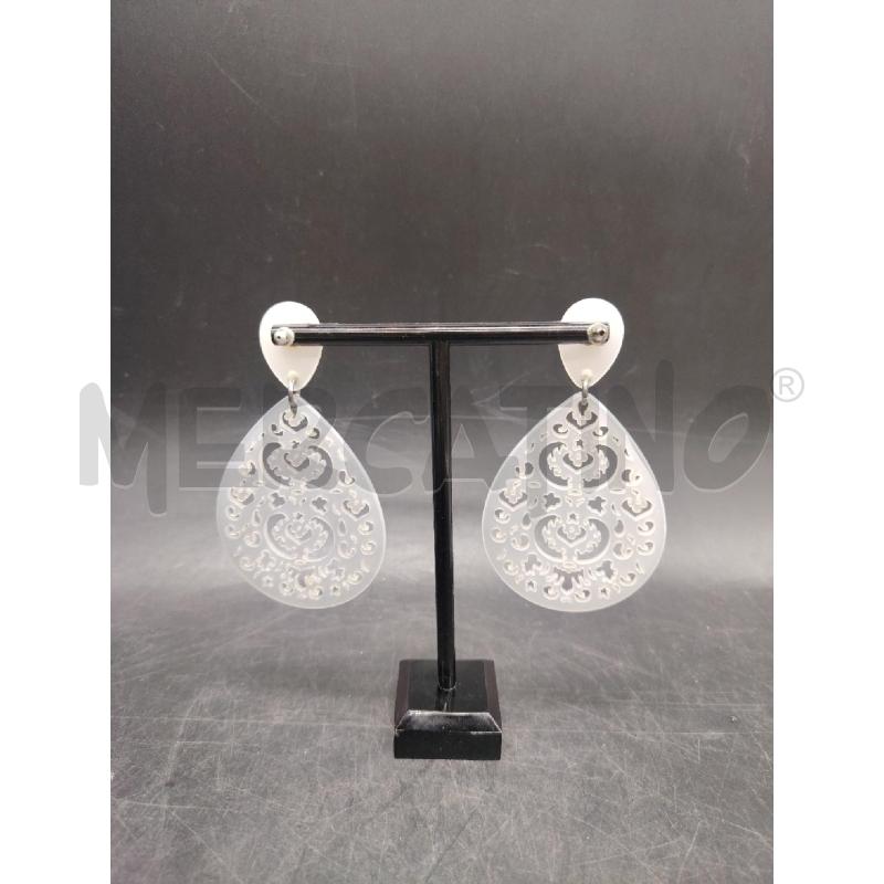 ORECCHINI MENTINA GOCCIA OLOGRAF TRAF | Mercatino dell'Usato Roma eur 3