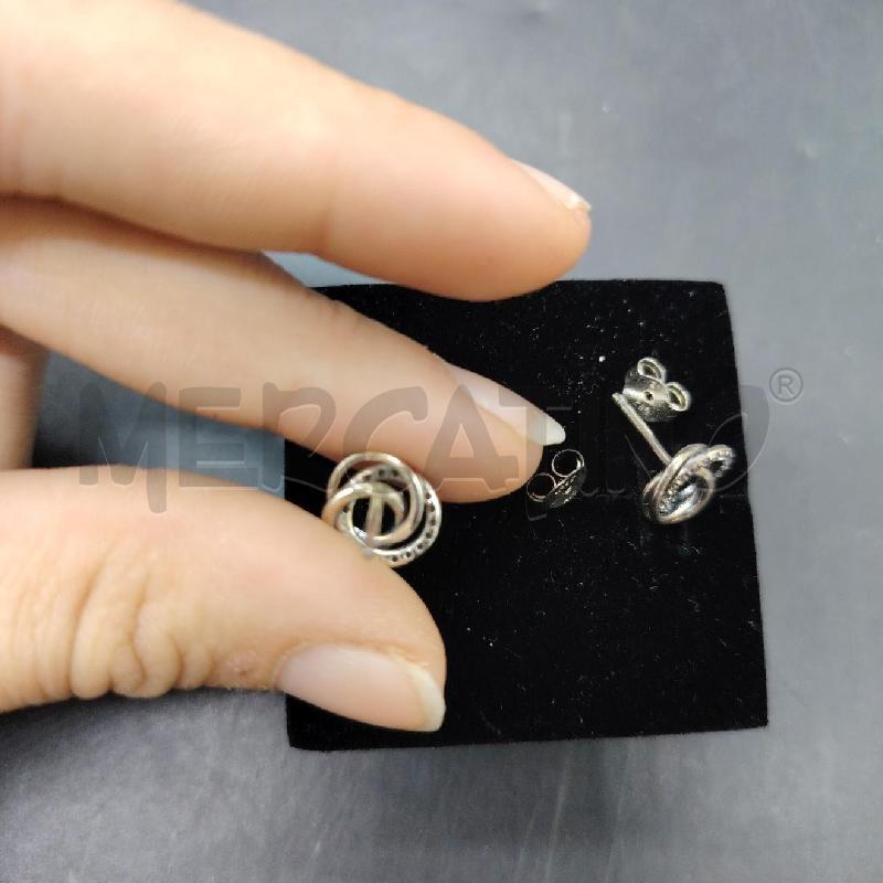 ORECCHINI PANDORA INTRECCIO | Mercatino dell'Usato Roma eur 3
