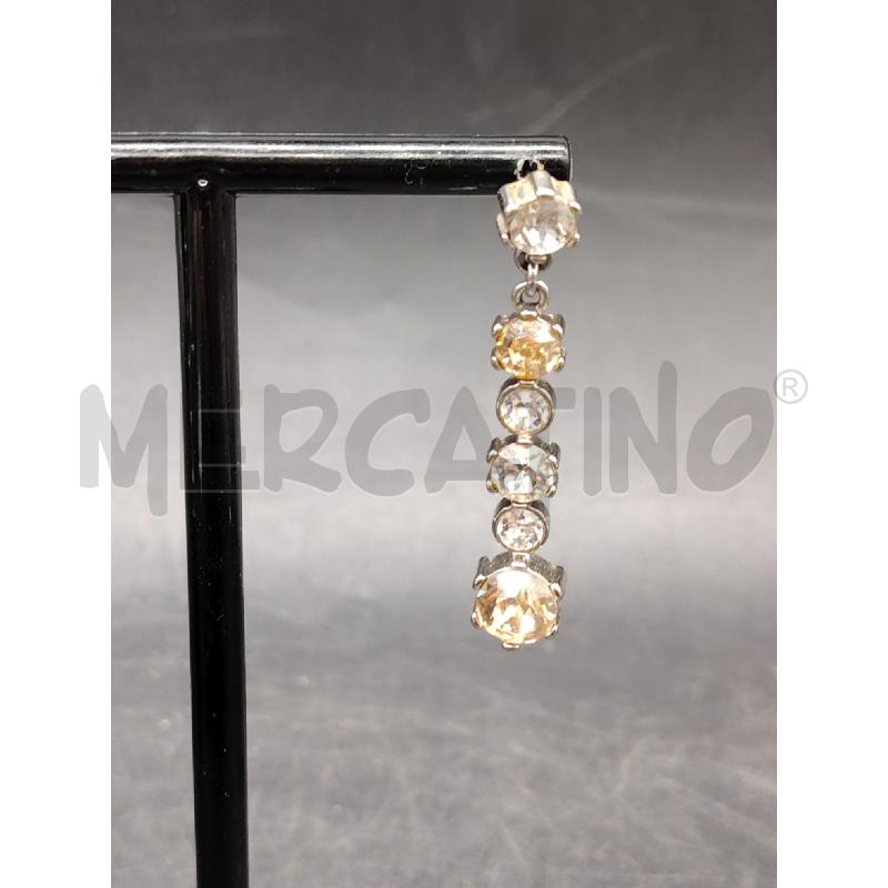 ORECCHINI PENDENTI LOLA & GRACE STRASS BIA GIA | Mercatino dell'Usato Roma eur 2