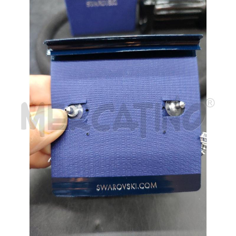 ORECCHINI SWAROVSKI CERCHI STRASS | Mercatino dell'Usato Roma eur 3