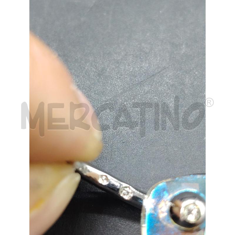 ORECCHINI SWAROVSKI PENDENTE CRISTALLO TRASP | Mercatino dell'Usato Roma eur 4