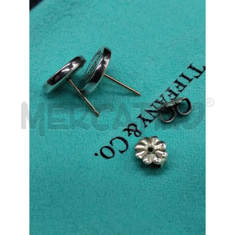 ORECCHINI TIFFANY BOTTONE | Mercatino dell'Usato Roma eur 4