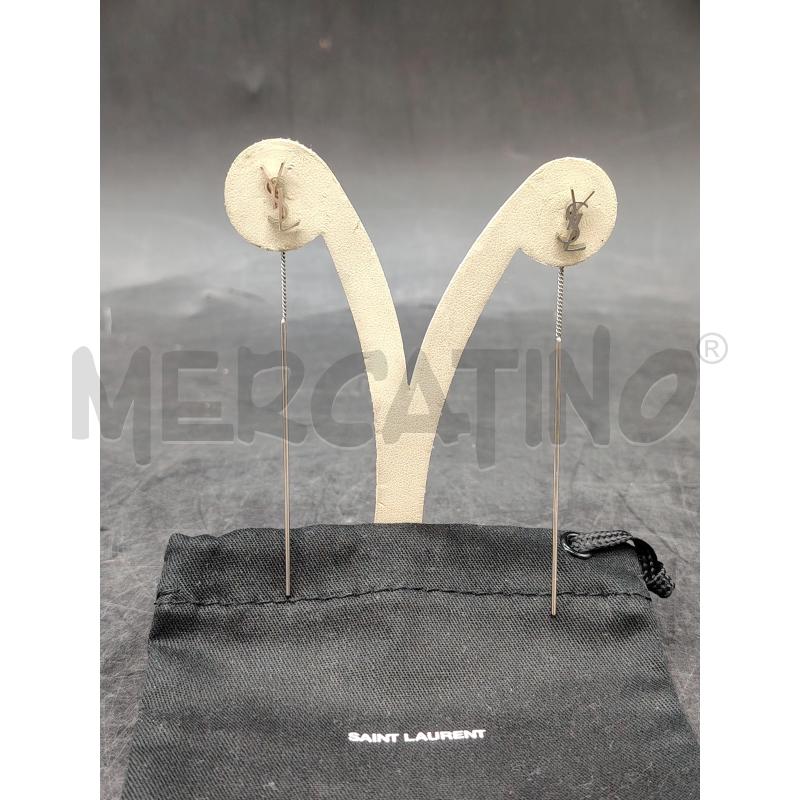 ORECCHINI YVES SAINT LAURANT CASSANDRE MET | Mercatino dell'Usato Roma eur 1