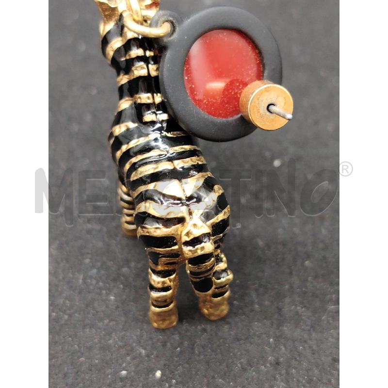 ORECCHINI ZEBRA PENDENTE | Mercatino dell'Usato Roma eur 3