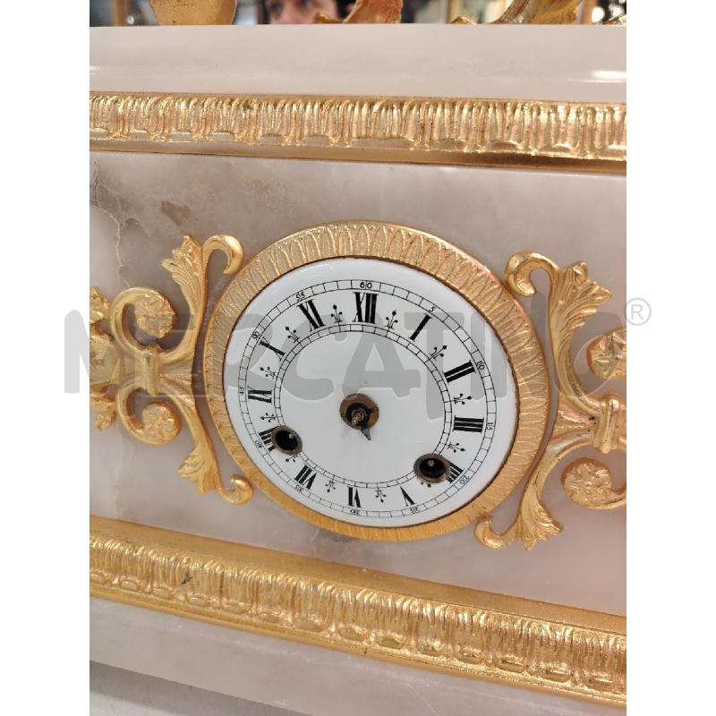 OROLOGIO ALABASTRO LEONE  | Mercatino dell'Usato Roma eur 3