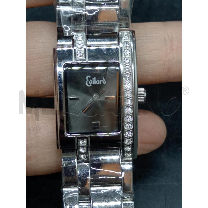 OROLOGIO BRACCIALE EVILARD ARG STRASS | Mercatino dell'Usato Roma eur 1