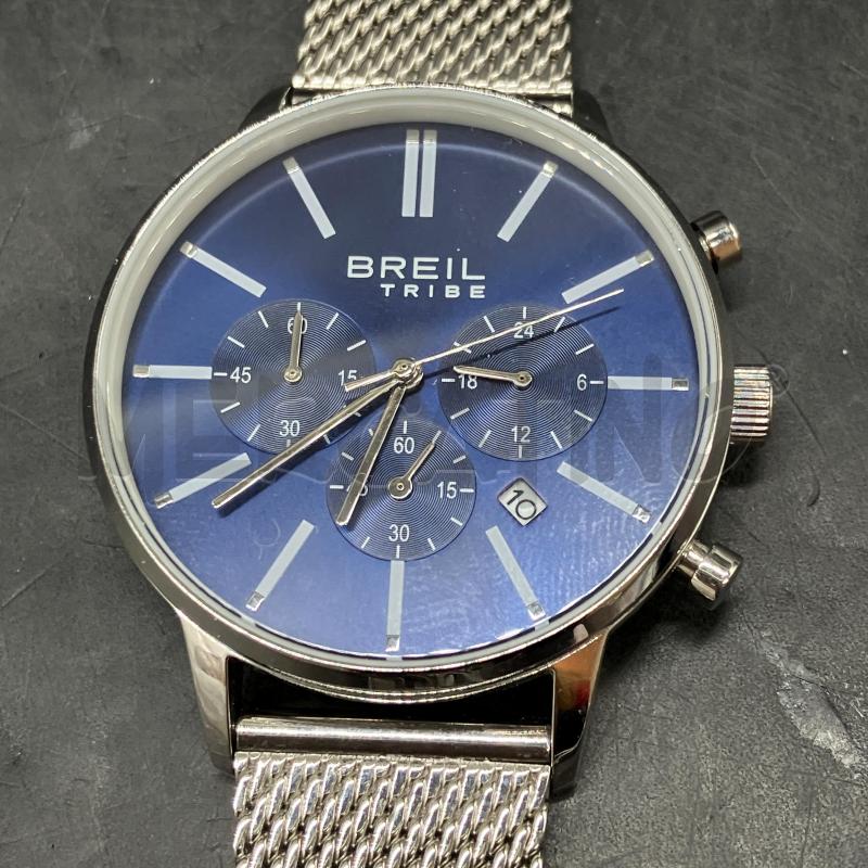 OROLOGIO BREIL TRIBE QUADRATE BLU  | Mercatino dell'Usato Roma eur 2