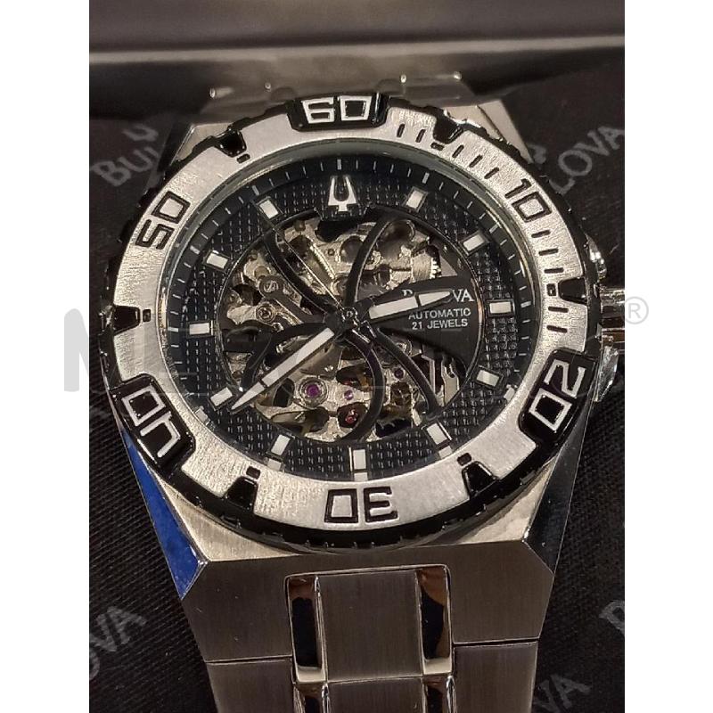 OROLOGIO BULOVA AUTOMATICO MET QUADRANTE NE | Mercatino dell'Usato Roma eur 2