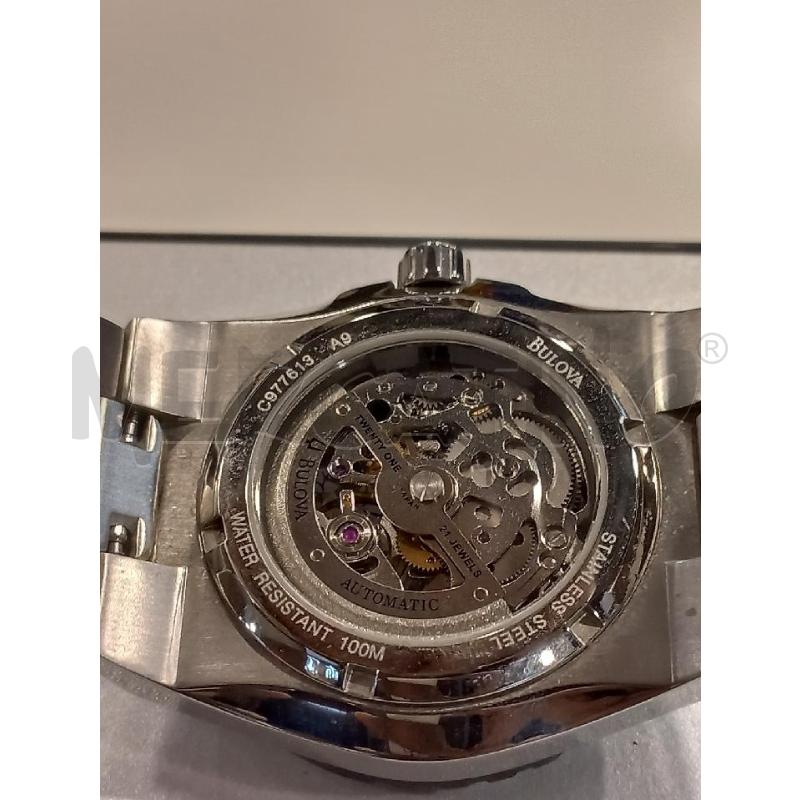 OROLOGIO BULOVA AUTOMATICO MET QUADRANTE NE | Mercatino dell'Usato Roma eur 4
