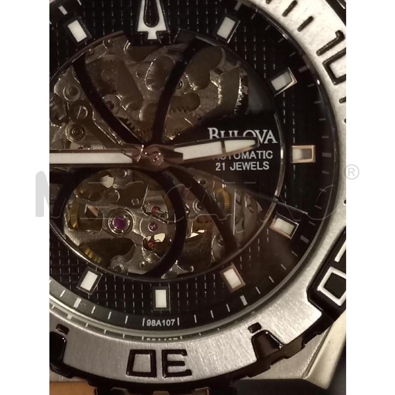 OROLOGIO BULOVA AUTOMATICO MET QUADRANTE NE | Mercatino dell'Usato Roma eur 5