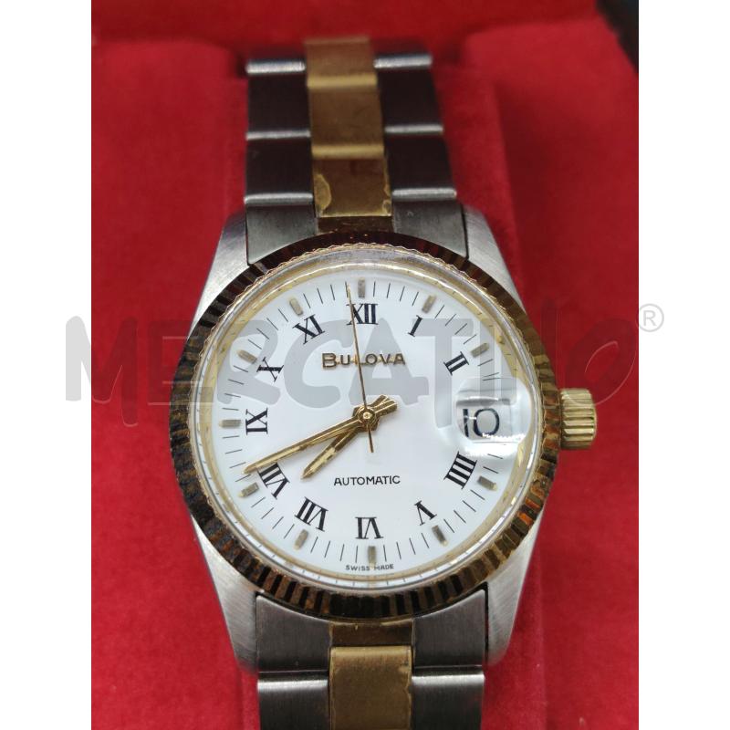 OROLOGIO BULOVA AUTO DETT DOR | Mercatino dell'Usato Roma eur 2