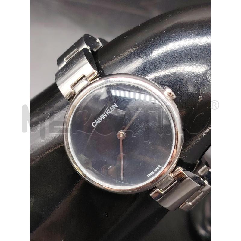 OROLOGIO CALVIN KELIN ARG TONDO NE  | Mercatino dell'Usato Roma eur 2