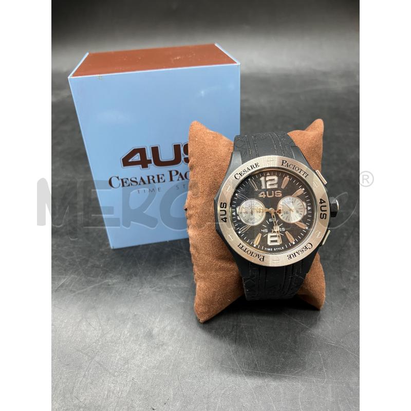 OROLOGIO CESARE PACIOTTI NERO  | Mercatino dell'Usato Roma eur 1