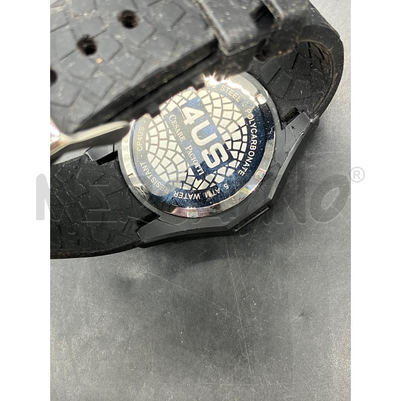 OROLOGIO CESARE PACIOTTI NERO  | Mercatino dell'Usato Roma eur 4