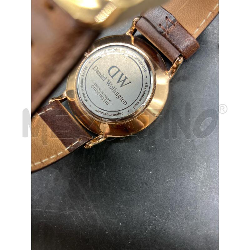 OROLOGIO DANIEL WELLINGTON 010101893810 CINTURINO MARR | Mercatino dell'Usato Roma eur 4