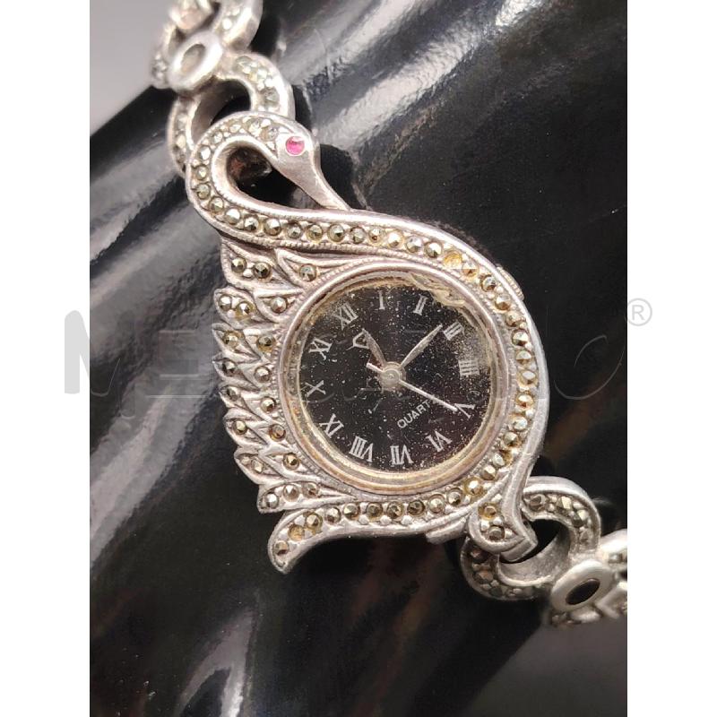 OROLOGIO DA POLSO FUSION CIGNO STRASS | Mercatino dell'Usato Roma eur 2