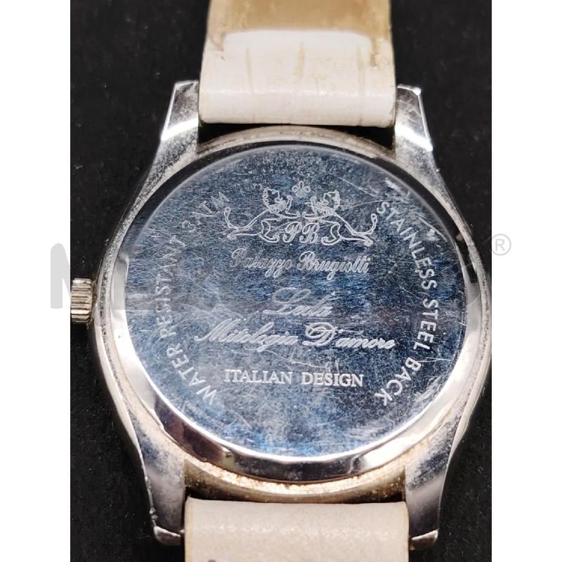 OROLOGIO DA POLSO PALAZZO BRUGIOTTI CINTURINO BIA | Mercatino dell'Usato Roma eur 4