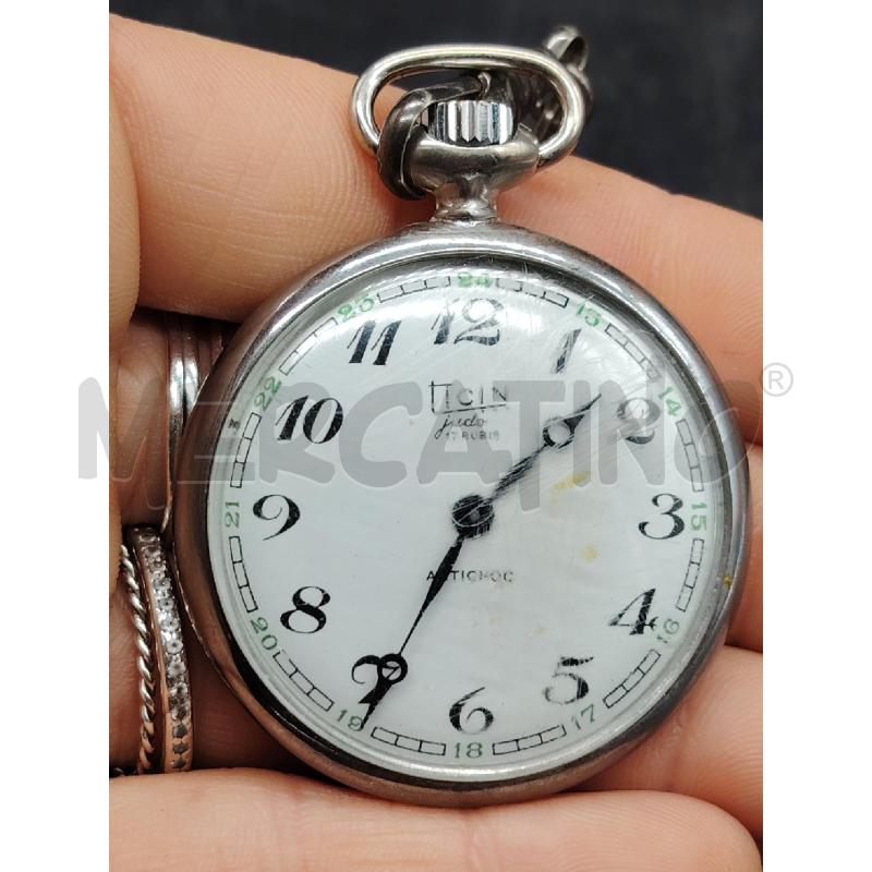 OROLOGIO DA TASCHINO FERROVIA DI STATO | Mercatino dell'Usato Roma eur 2