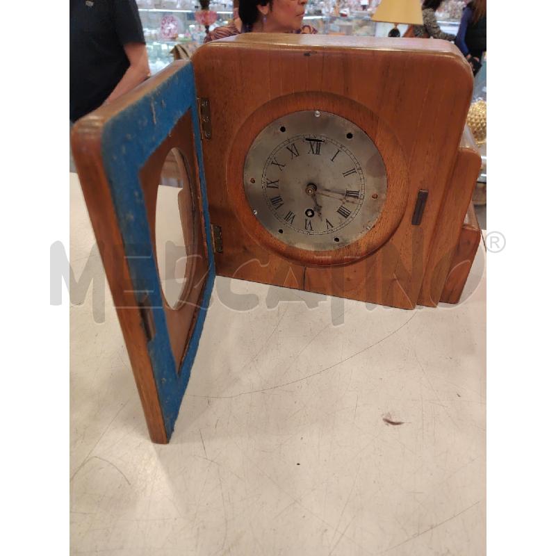 OROLOGIO DA TAVOLO LEGNO | Mercatino dell'Usato Roma eur 3