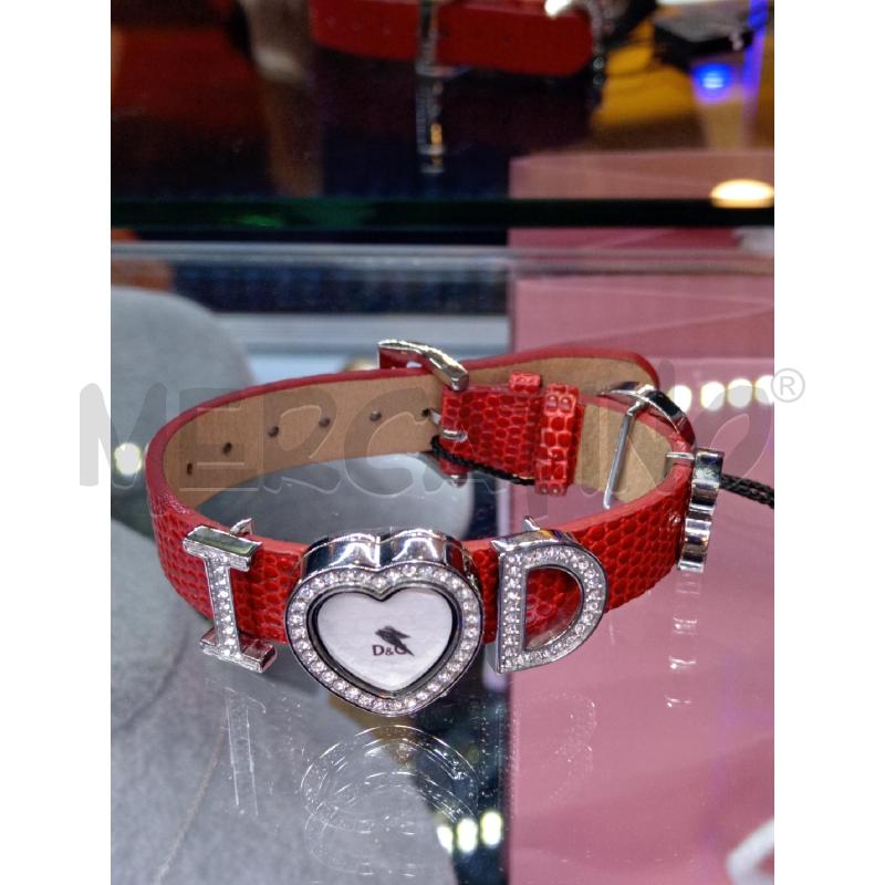 OROLOGIO DOLCE&GABBANA ROSSO CUORE STRASS | Mercatino dell'Usato Roma eur 1