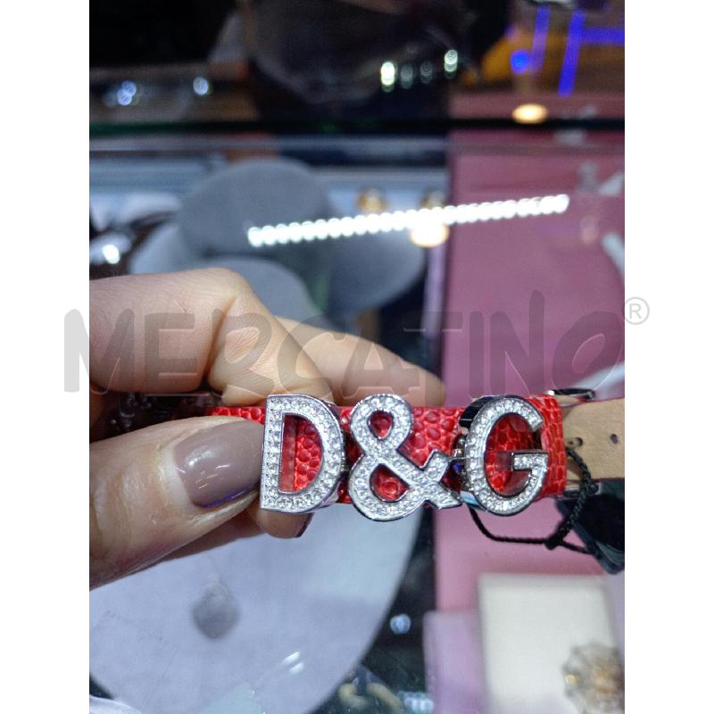 OROLOGIO DOLCE&GABBANA ROSSO CUORE STRASS | Mercatino dell'Usato Roma eur 2