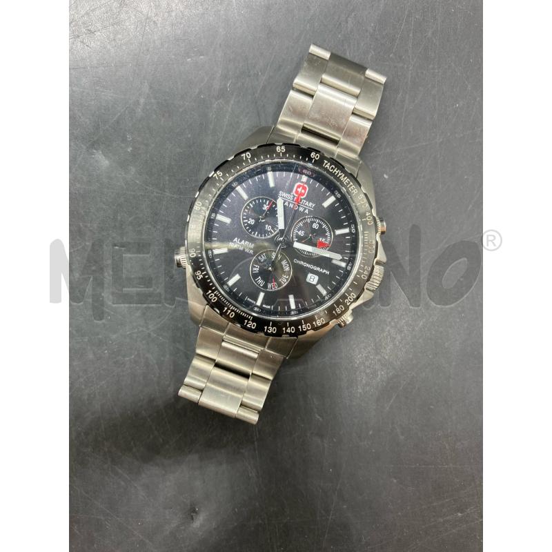 OROLOGIO HANOWA SWISS MILITARY NERO  | Mercatino dell'Usato Roma eur 1