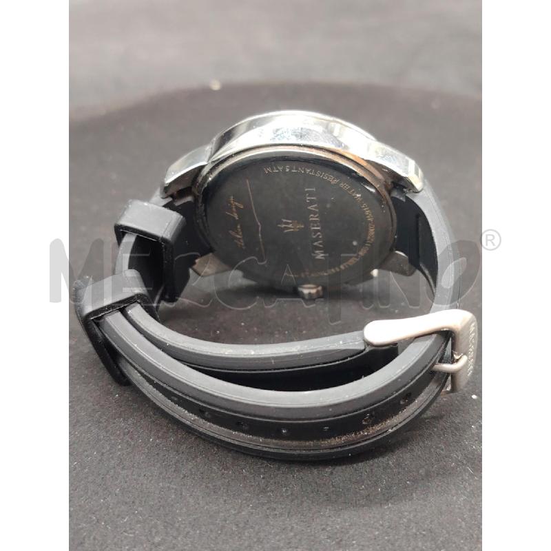 OROLOGIO MASERATI 8851123002 CINTURINO BLU GOMMA | Mercatino dell'Usato Roma eur 3