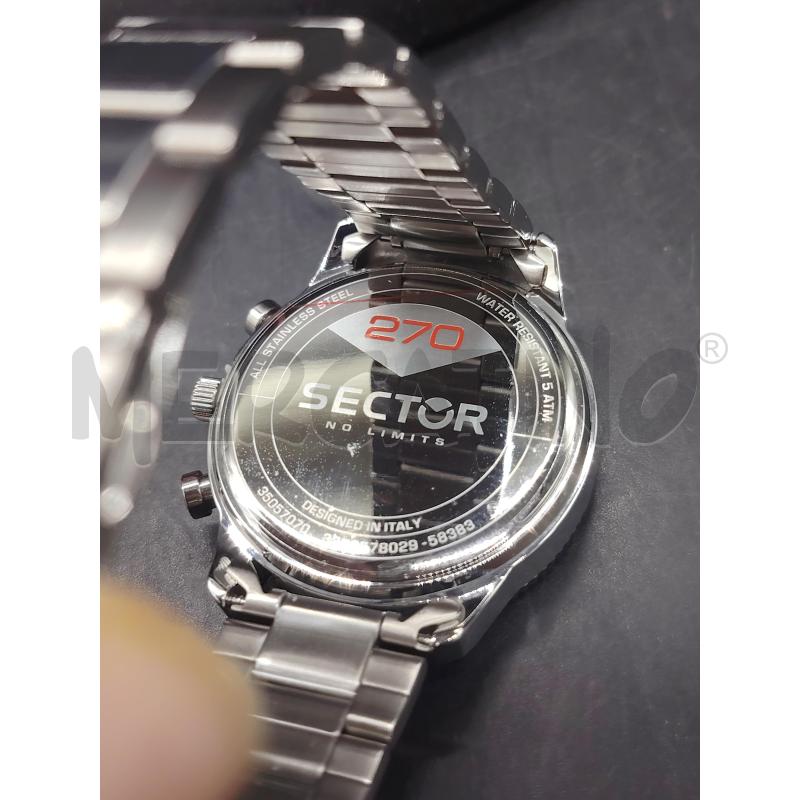 OROLOGIO SECTOR 270GHIERA NERO SCATO | Mercatino dell'Usato Roma eur 4