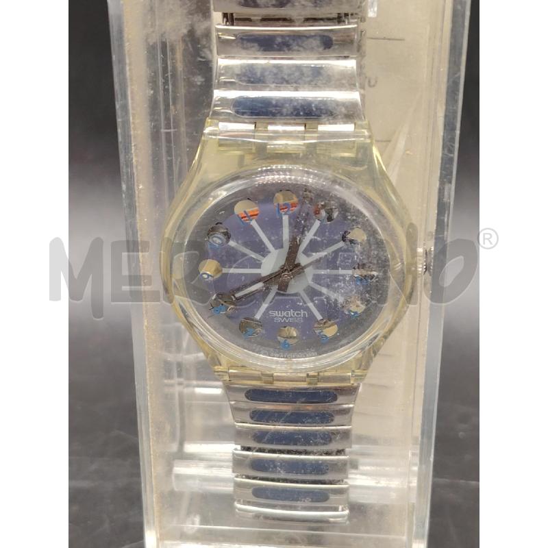 OROLOGIO SWATCH BLUE SEGMENT GK148 | Mercatino dell'Usato Roma eur 2