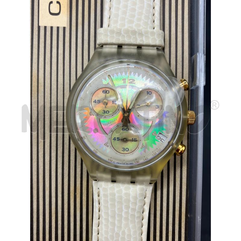 OROLOGIO SWATCH CHRONO WHIPPED CREAM | Mercatino dell'Usato Roma eur 2