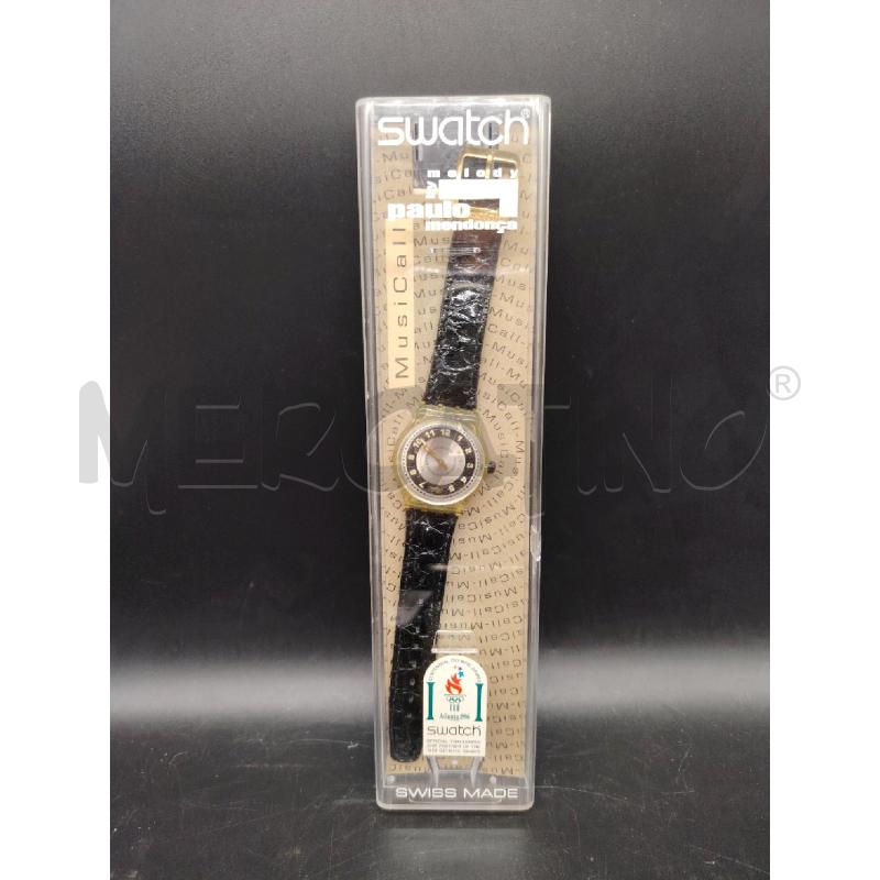 OROLOGIO SWATCH MUSICA MELODY PAULO MENDOCA SLK109 | Mercatino dell'Usato Roma eur 1
