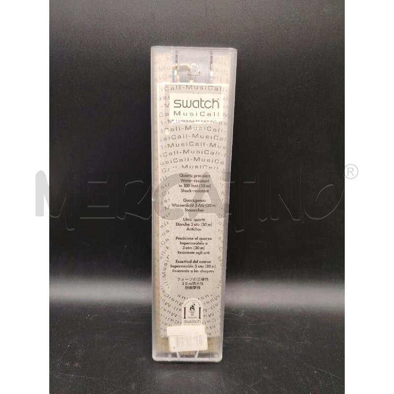 OROLOGIO SWATCH MUSICA MELODY PAULO MENDOCA SLK109 | Mercatino dell'Usato Roma eur 3