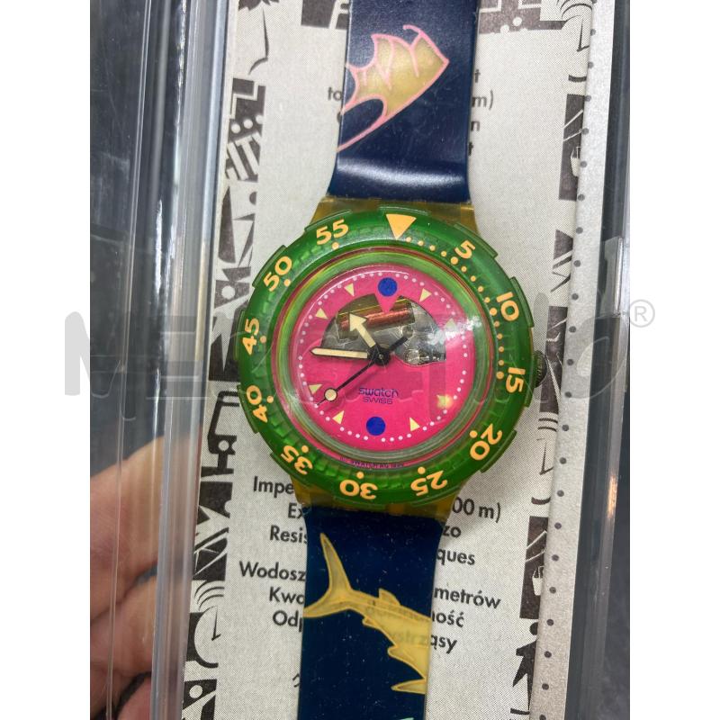 OROLOGIO SWATCH SCUBA 200 HAPPY FISH SDN 101 | Mercatino dell'Usato Roma eur 2