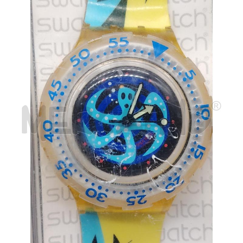 OROLOGIO SWATCH SCUBA OCTOPUS POULPE  | Mercatino dell'Usato Roma eur 2