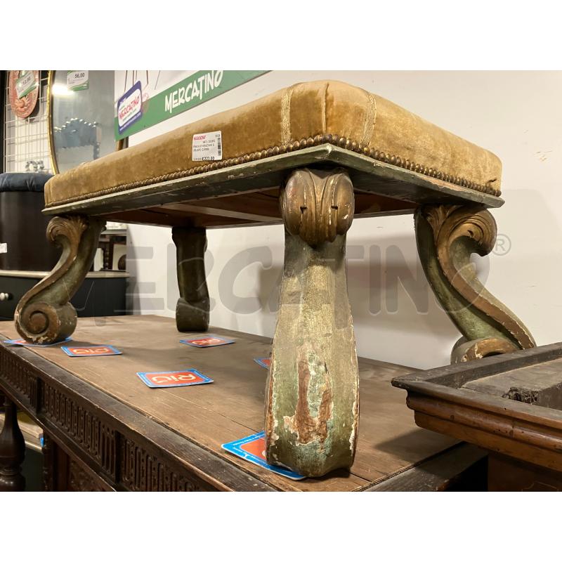 PANCA ST VENEZIANO S/VELLUTO  Z/VERDI | Mercatino dell'Usato Roma eur 3