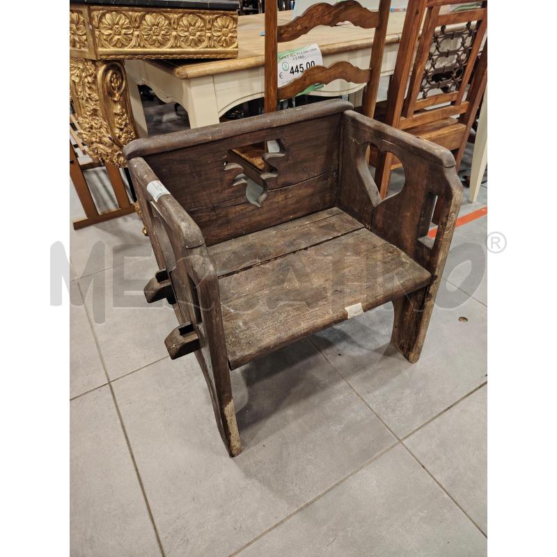 PANCHETTA LEGNO V | Mercatino dell'Usato Roma eur 1