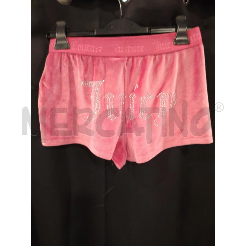 PANTALONCINO D JUICY COUTURE FUCSIA SCRITTA BRILL | Mercatino dell'Usato Roma eur 2