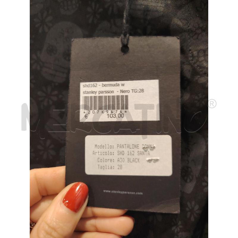PANTALONCINO D PARSSON NE TESCHIO | Mercatino dell'Usato Roma eur 2