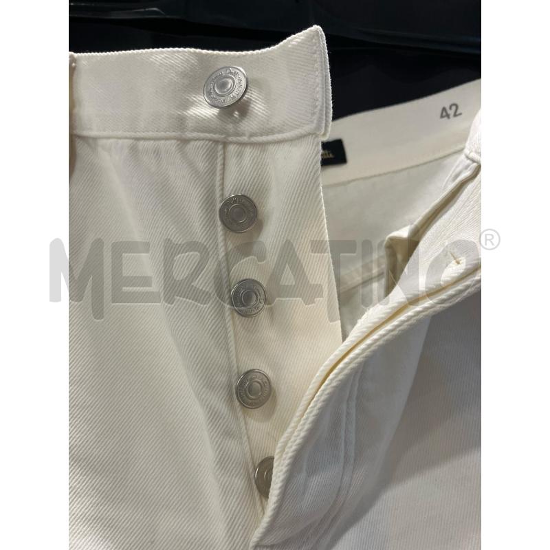 PANTALONE DONNA DUTTI BIA | Mercatino dell'Usato Roma eur 2