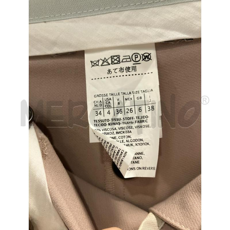 PANTALONE DONNA MAXMARA RS | Mercatino dell'Usato Roma eur 2