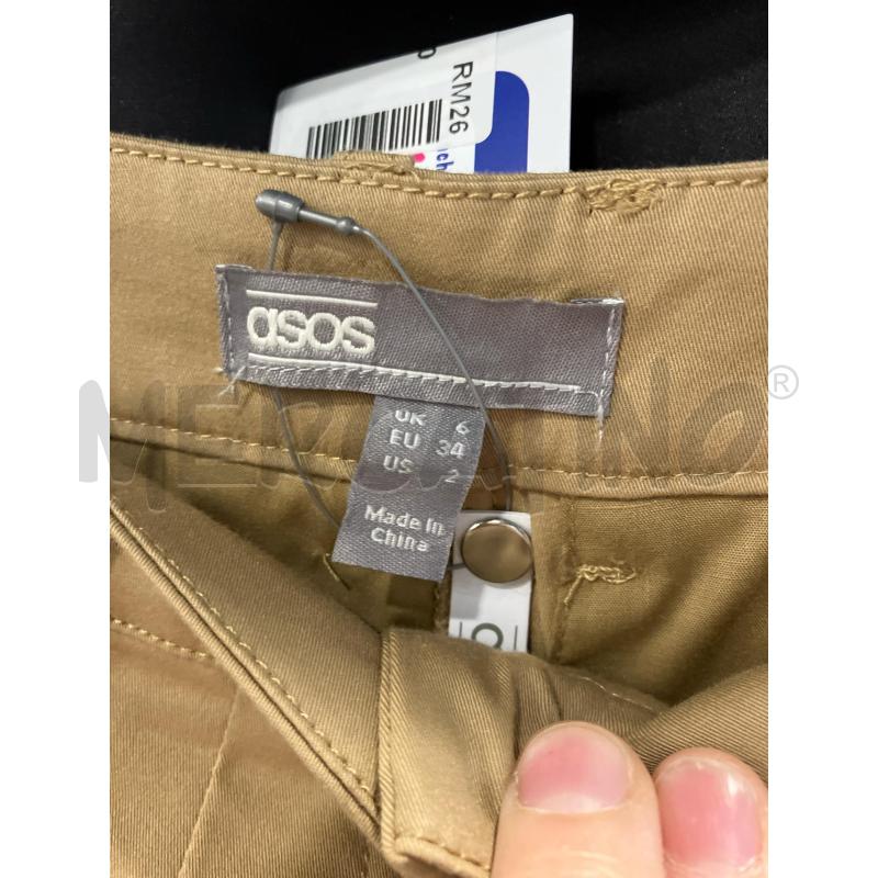 PANTALONE D ASOS BEI PENCE ZAMPA CARTELL | Mercatino dell'Usato Roma eur 2
