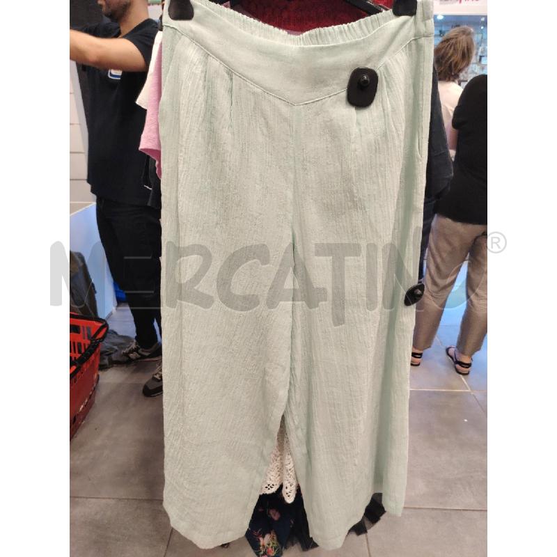 PANTALONE D BALIA VERDE ACQUA CARTEL | Mercatino dell'Usato Roma eur 1