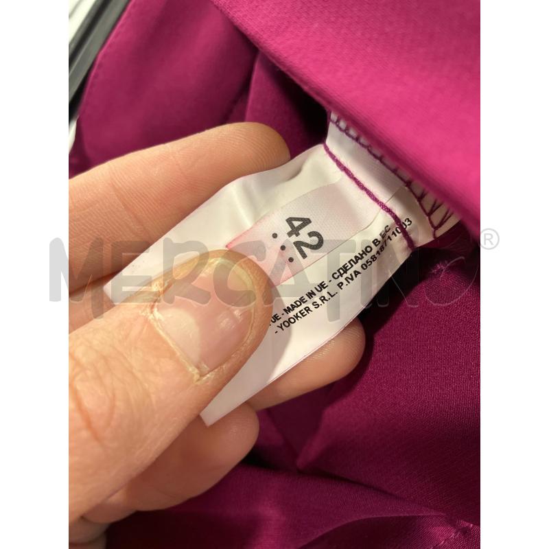 PANTALONE D BIANCOGHIACCIO VIO | Mercatino dell'Usato Roma eur 4