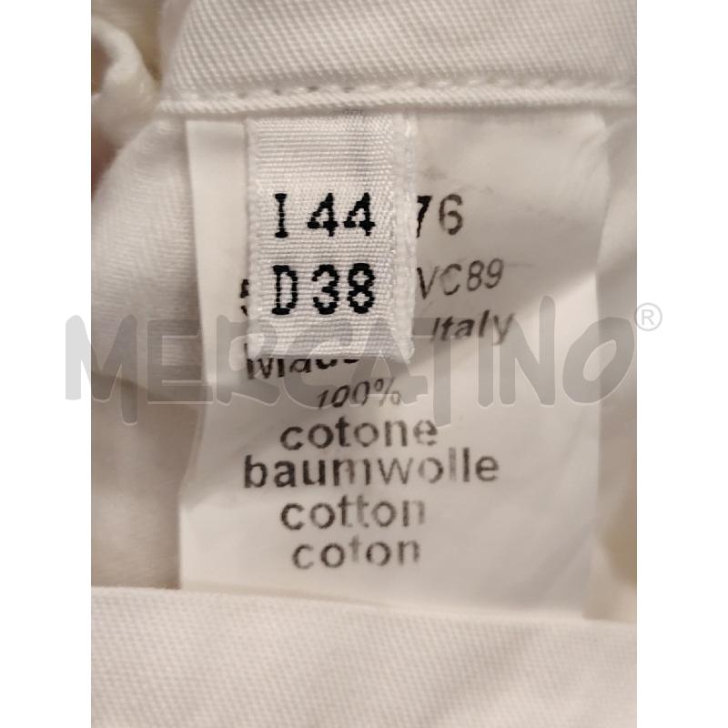 PANTALONE D BLUMARINE BIA CARGO SCRITTA RETRO | Mercatino dell'Usato Roma eur 3