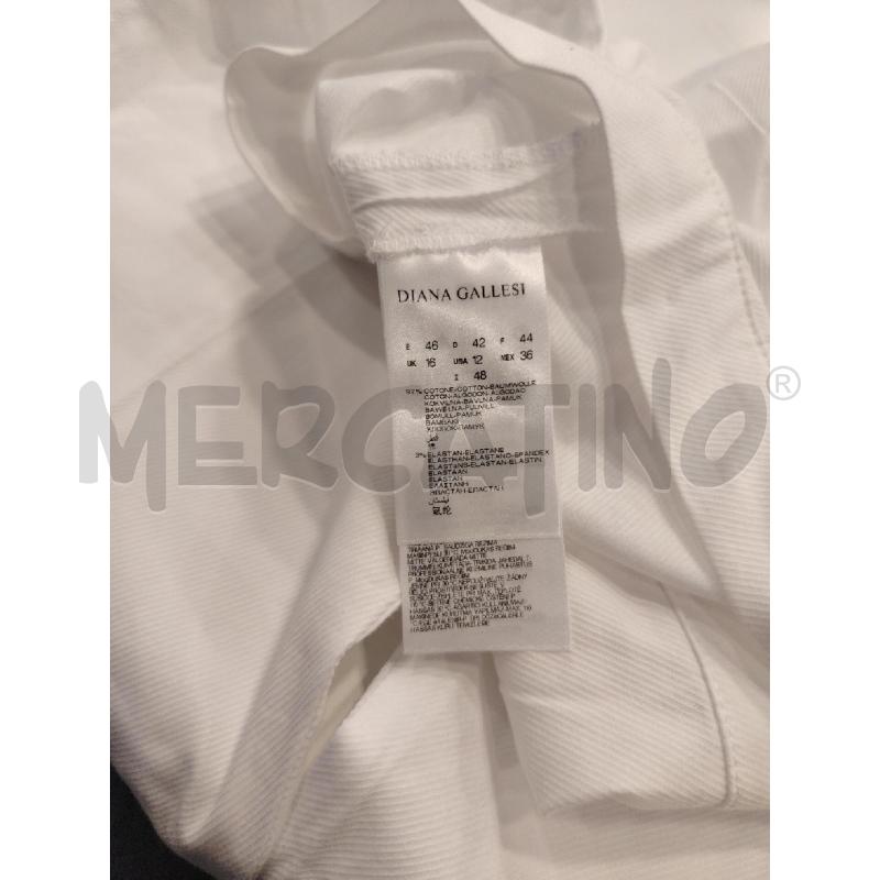 PANTALONE D DIANA GALLESI BIA COTONE | Mercatino dell'Usato Roma eur 4